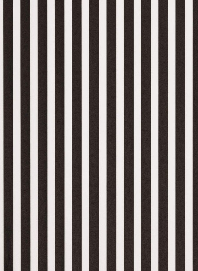 GiftWrap Etc. Premium Tissue Paper Black & White Stripes Tissue Paper 20 X 30-24 Sheet - Image 4